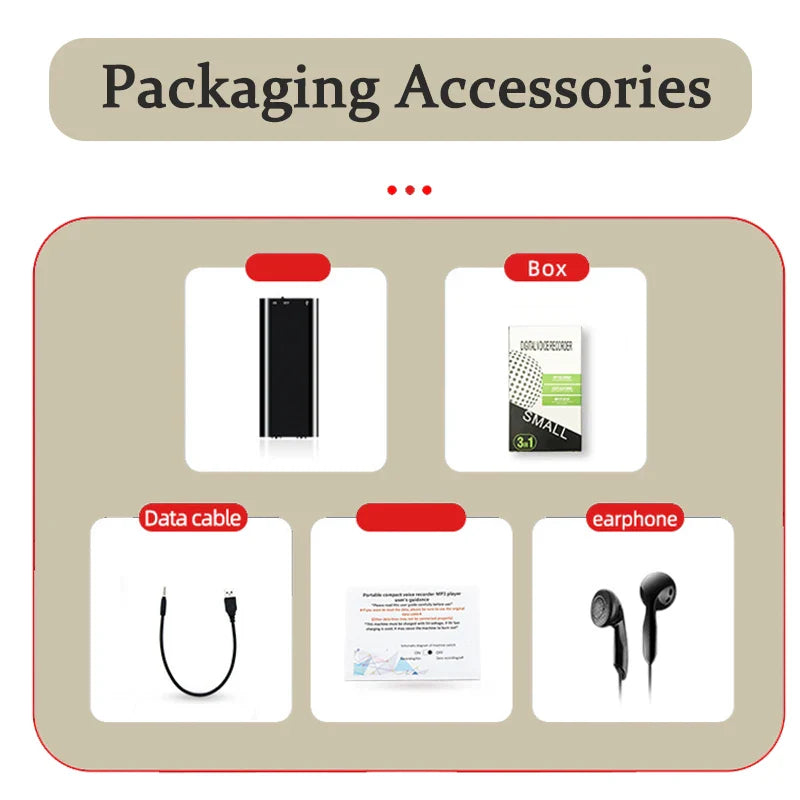 Ultra-Slim Voice Recorder