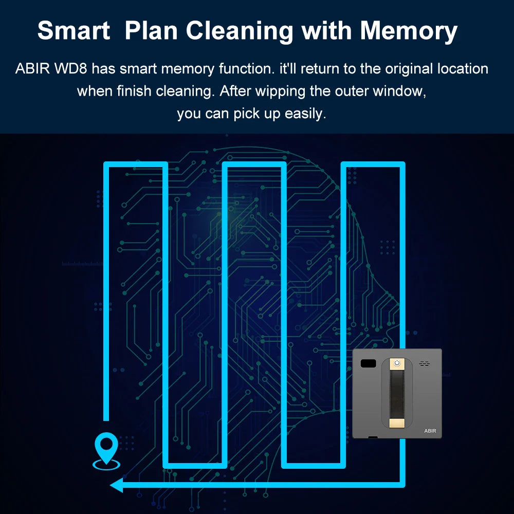Smart Glass Cleaning Buddy