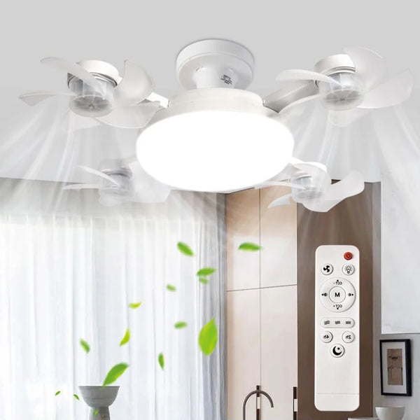Silent Glow Ceiling Drone Fan