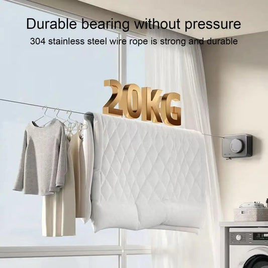 Invisible Balcony Clothesline