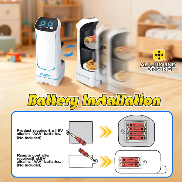 Robot Food Delivery Fun