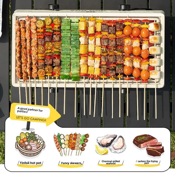 Portable BBQ Grill for Camping